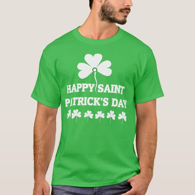 T-shirt 'Bonne Saint Patrick' (Devant)