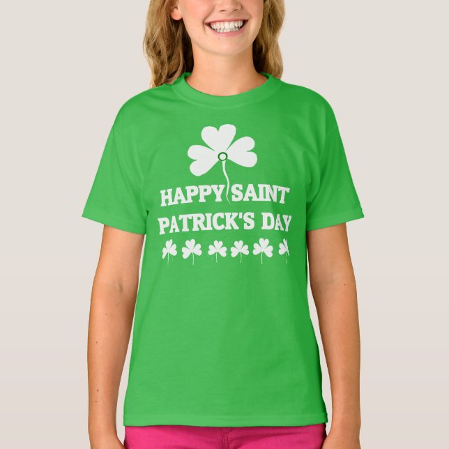 T-shirt 'Bonne Saint Patrick' (Devant)