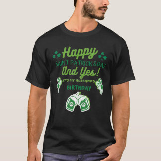 T-shirt Bonne Saint Patrick, Et oui, c'est le Mari