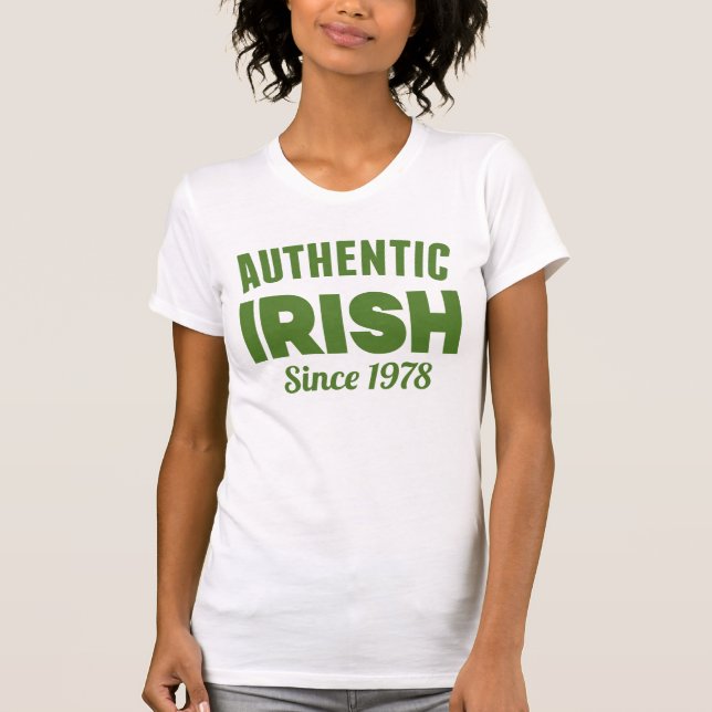 T-shirt Bonne Saint Patrick's Day | Lucky Irish depuis (Devant)