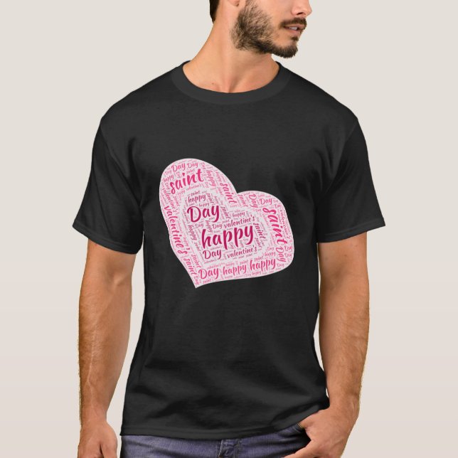 T-shirt Bonne Saint Valentin (Devant)