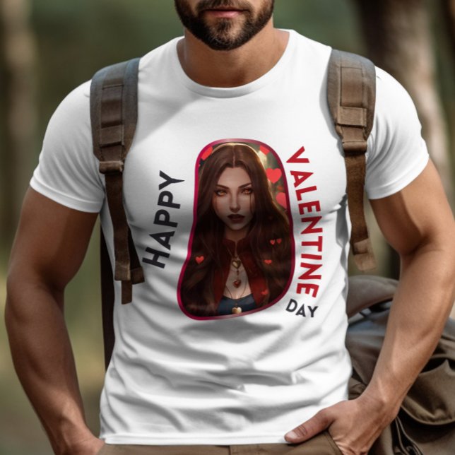 T-shirt Bonne Saint-Valentin - Love Story (Créateur téléchargé)