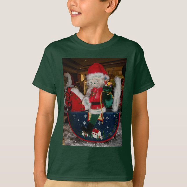 T-shirt Bonne saison de Noël de Noël de Joyeux (Devant)
