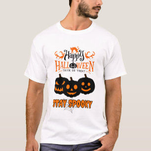 T-shirt Bonne saison Éffrayante d'Halloween