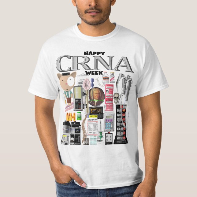 T-shirt Bonne semaine CRNA 2024 (Devant)