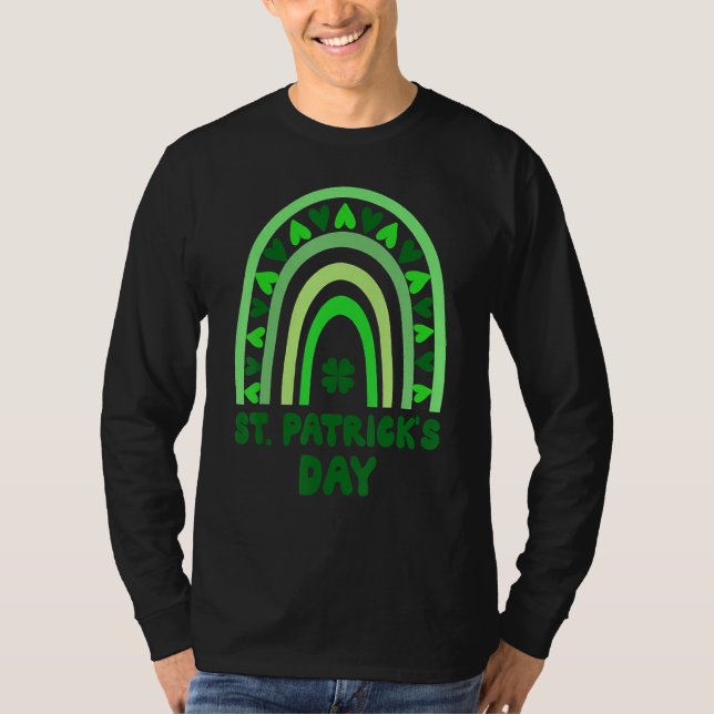 T-shirt Bonne St Patrick S Day 2022 Rainbow Celebrate Fun (Devant)