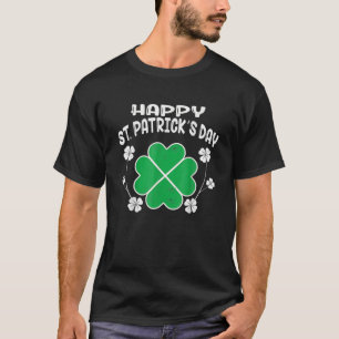 T-shirt Bonne St Patrick's Day Go Lucky Irish Shamrock Gif