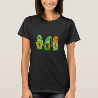 T-shirt Bonne St Patrick's Day Trois Gnomes Shamrock