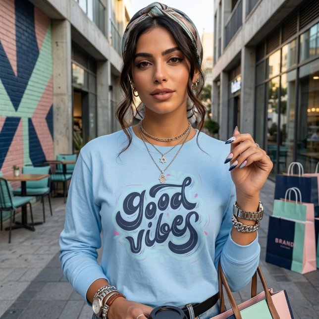 T-shirt Bonne Vibration (Créateur téléchargé)