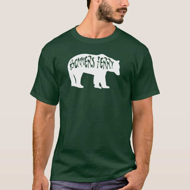 T-shirt Bonners Ferry Idaho Ours (Devant)