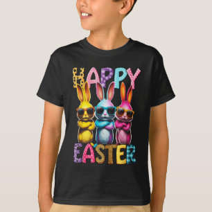 T-shirt Bonnet de Pâques Bunny Bunnies Cool Joyeux Enfants