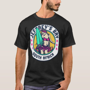 T-shirt Bonnet de surfer rétro Jeffreys Bay Afrique du Sud