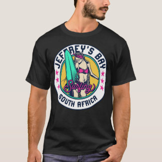 T-shirt Bonnet de surfer rétro Jeffreys Bay Afrique du Sud