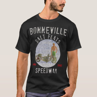 T-shirt Bonneville Salt Flats Distressed 1967 Munro Fastes