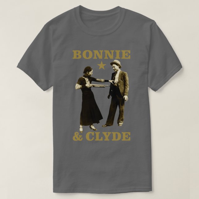 T-shirt Bonnie Clyde 3 (Design devant)