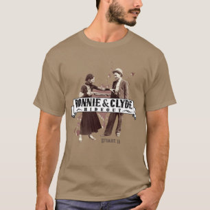 T-shirt Bonnie & Clyde Hideout : Splatter