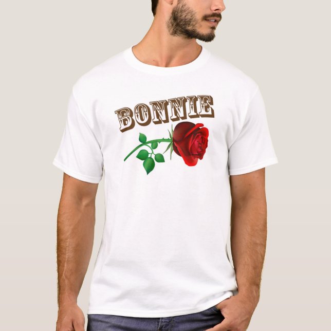 T-shirt Bonnie et Clyde Couple (Devant)