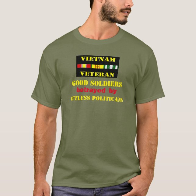 T-shirt Bons soldats trahis (Devant)