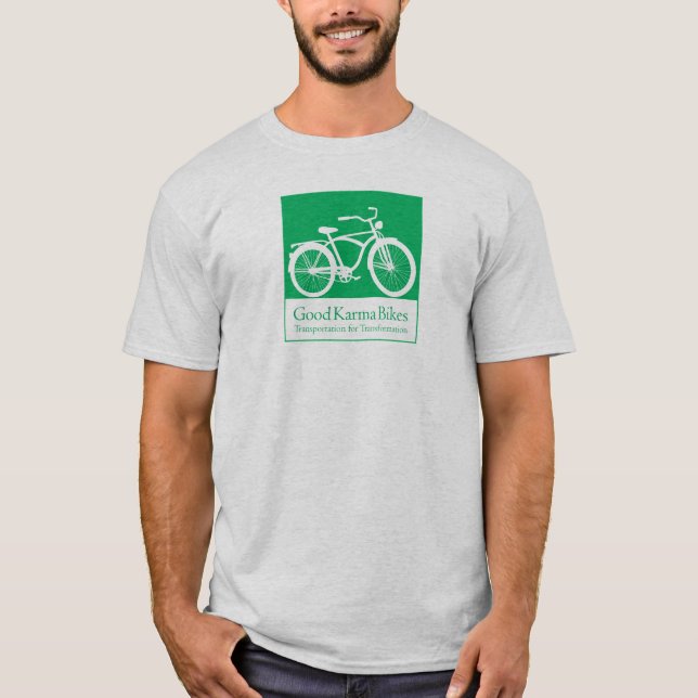 T-shirt Bons vélos de karma (Devant)