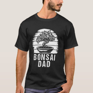 T-shirt Bonsai Papa Plantation Jardinage Fête des Pères
