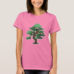 T-shirt bonsaï-pièce en t