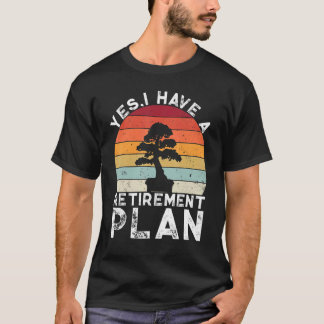 T-shirt Bonsai Retraité Mam Femmes Japonaises Bonsai Tree