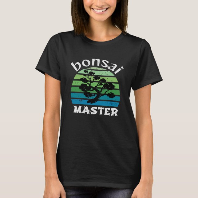 T-shirt Bonsai Tree Master Man Femme Tee - shirt dans le m (Devant)