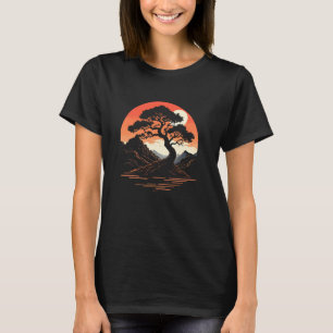 T-shirt Bonsai Tree Tee Jardinage Japonais Japon Botanique