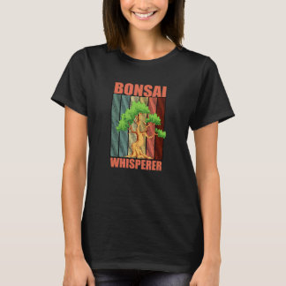 T-shirt Bonsai Whisperer japonais Bonsai Tree Garden Plant