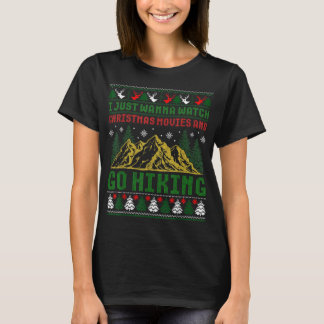 T-shirt Bonté Étincelante Drôle Doux Vilain Chaud De Noël 