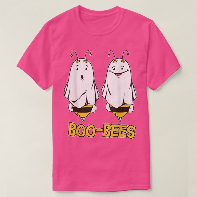 T-shirt Boo Bees Joyeux couple de Halloween  (Design devant)