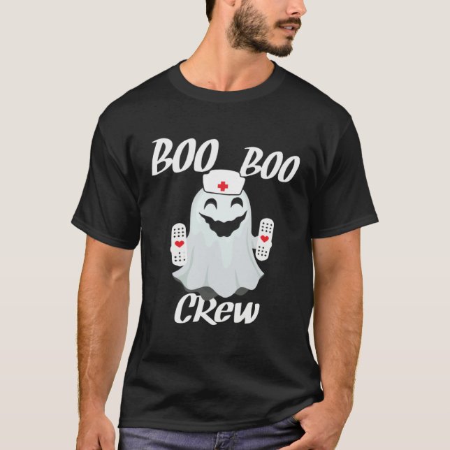 T-shirt Boo Boo Crew EMT Paramedic and Nurse (Devant)