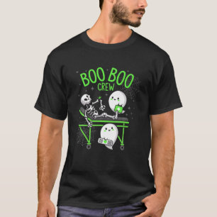 T-shirt Boo Boo Crew Ghost Doctor Paramedic EMT Nurse Hall