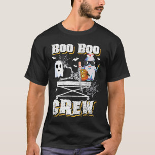 T-shirt Boo Boo Crew Ghost EMS EMT Paramedic Nurse Hallowe