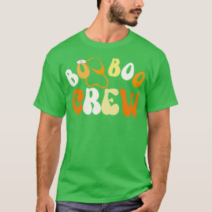 T-shirt Boo Boo Crew Nurse Funny Femmes Infirmière d'Hallo