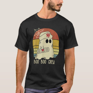 T-shirt Boo Boo Crew Nurse Funny Halloween Costume Nurse