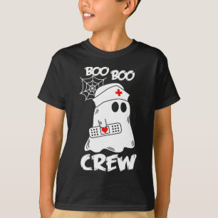 T-shirt Boo Boo Crew Nurse Shirts Halloween Nurse Shirts F