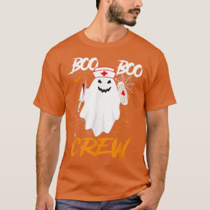 T-shirt Boo Boo Crew Nurw Costume Fantôme Drôle Halloween 