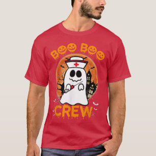 T-shirt Boo Boo Funny Crew Halloween Doctor Nurse Nurse