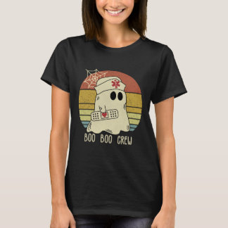 T-shirt Boo Boo Infirmière D'Équipage Infirmière D'Hallowe