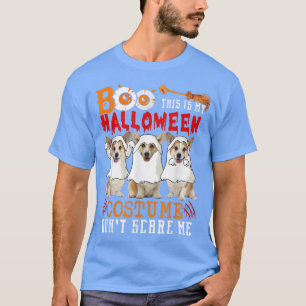 T-shirt Boo C'Est Mon Costume Halloween Trois Chiens De Co
