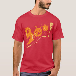 T-shirt Boo Citrouille Spider Ghost Effrayant Halloween