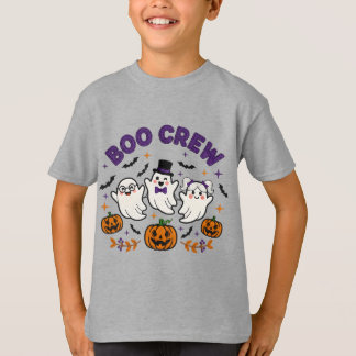 T-shirt Boo Crew Cute Halloween Ghosts