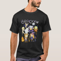 Boo Crew Monsters Vampire Bat Witch Ghost Werewolf