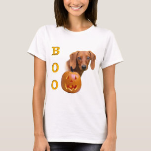 T-shirt Boo Dachshund (lisse)