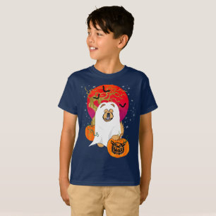 T-shirt BOO-DOG éffrayant - Chemises Chow Kids
