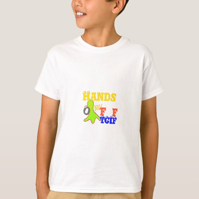 T-shirt Boo d'or ! Fille TGIF Merci Dieu Son Vendredi Haku (Devant)