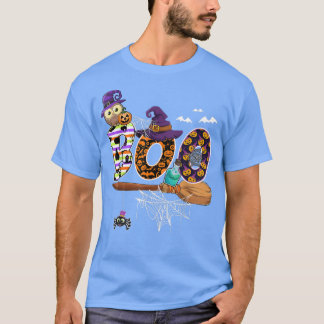 T-shirt Boo Drôle Costume Halloween Avec Cuisine Salle Et
