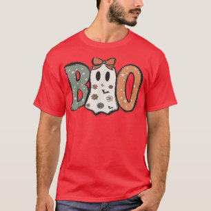 T-shirt Boo Drôle Effrayant Halloween Costume Party cadeau
