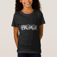 Boo en lettres intéressantes pour Halloween